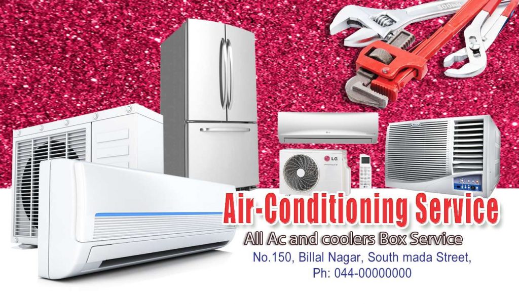 Refrigerator AC-W shop Psd Template Free Download – karkitechs.com