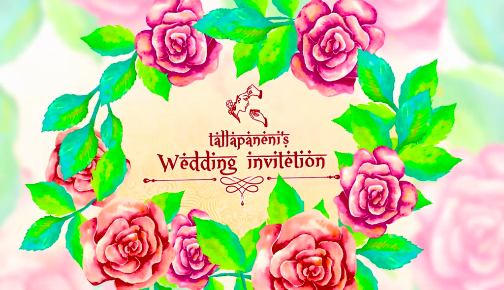 Indian wedding invitation or wedding titles After Effects project download