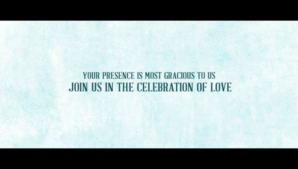 Adobe Premiere Pro – Save the Date