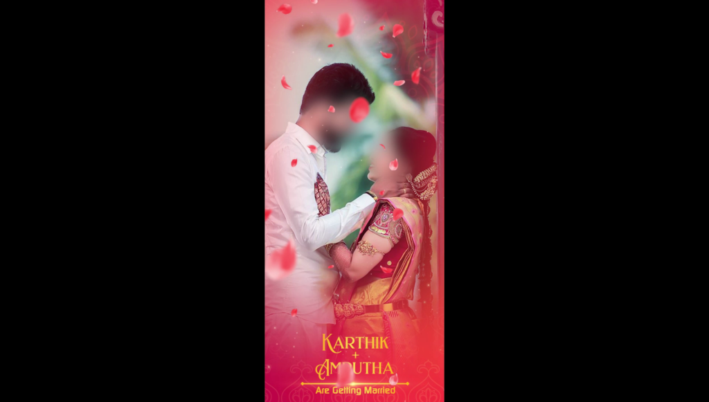 Adobe Premiere Pro -Save the Date &ndash; WhatsApp invitation - 1