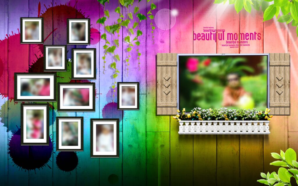 #6– Birthday Album PSD template