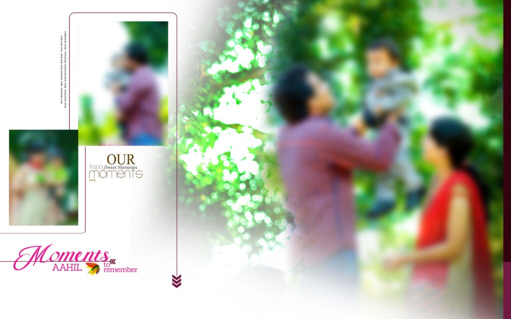 #7– Birthday Album PSD template