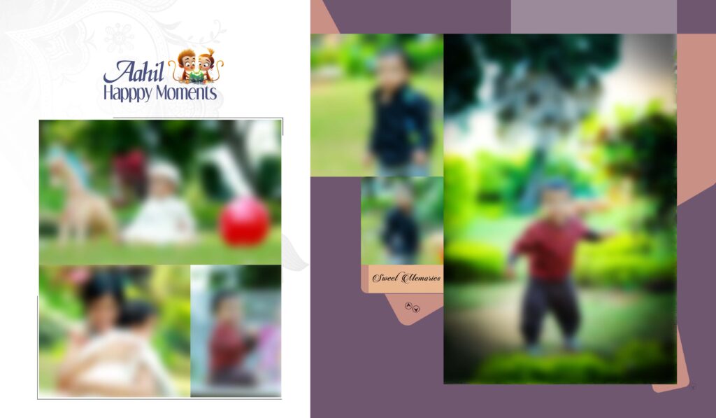 #7– Birthday Album PSD template
