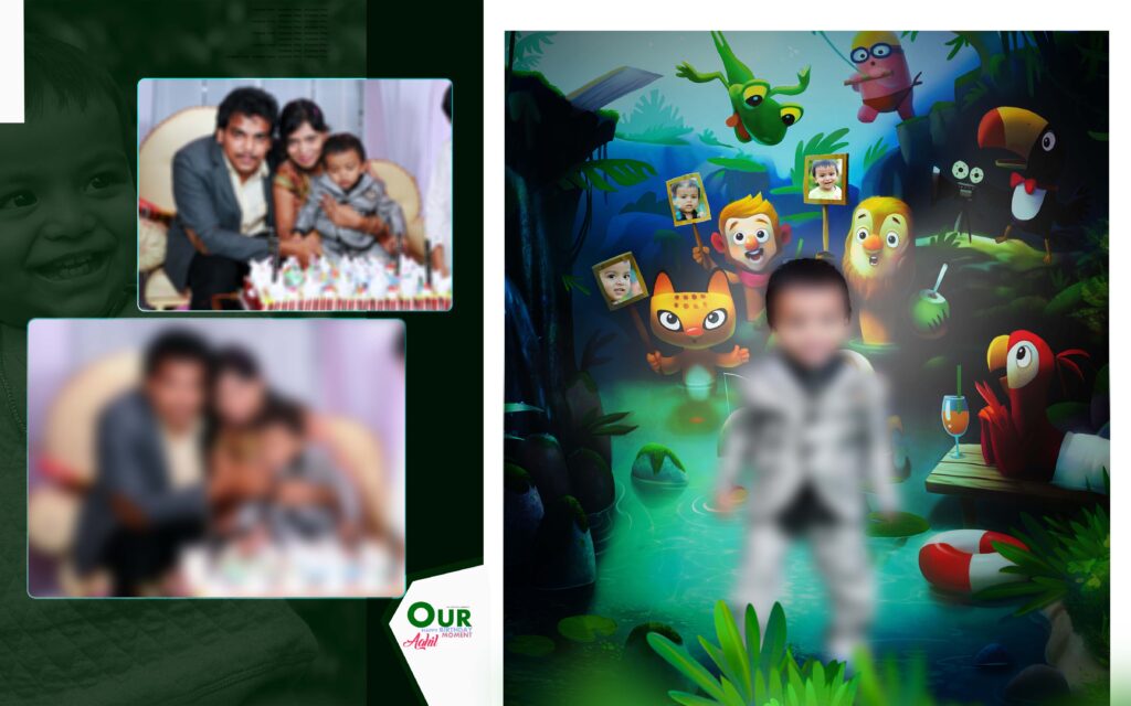 #7– Birthday Album PSD template