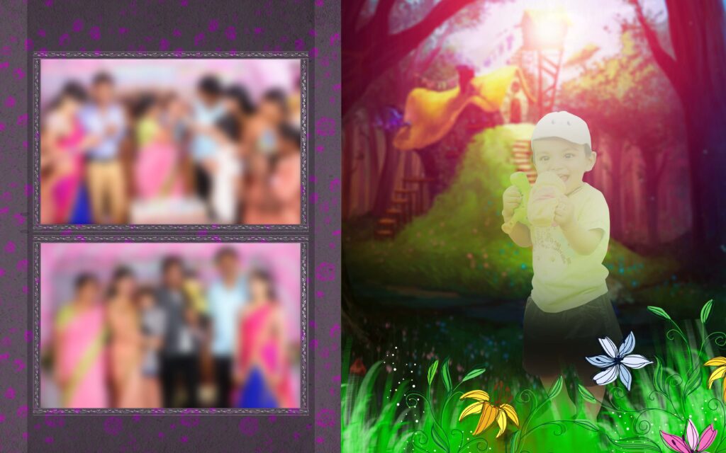 #7– Birthday Album PSD template