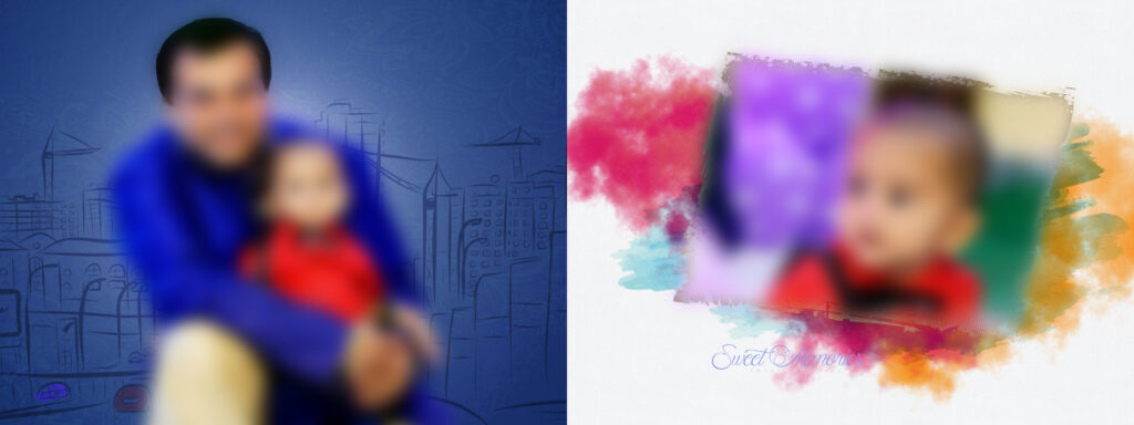 #1 - Birthday Album PSD template