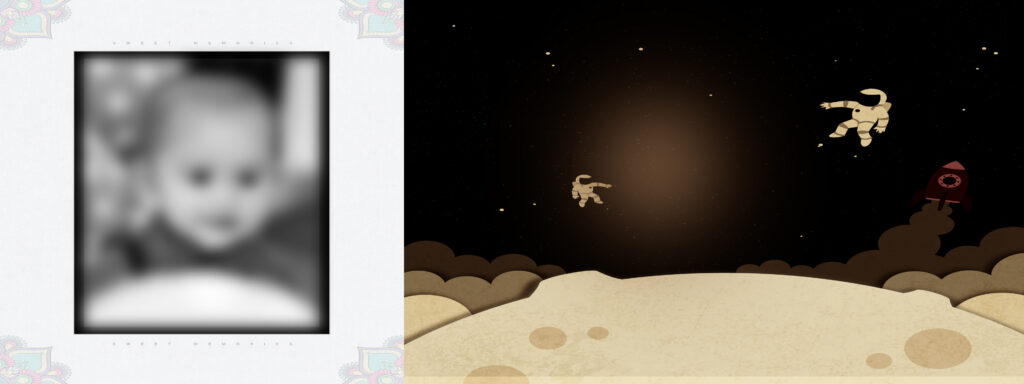 #2 – Birthday Album PSD template