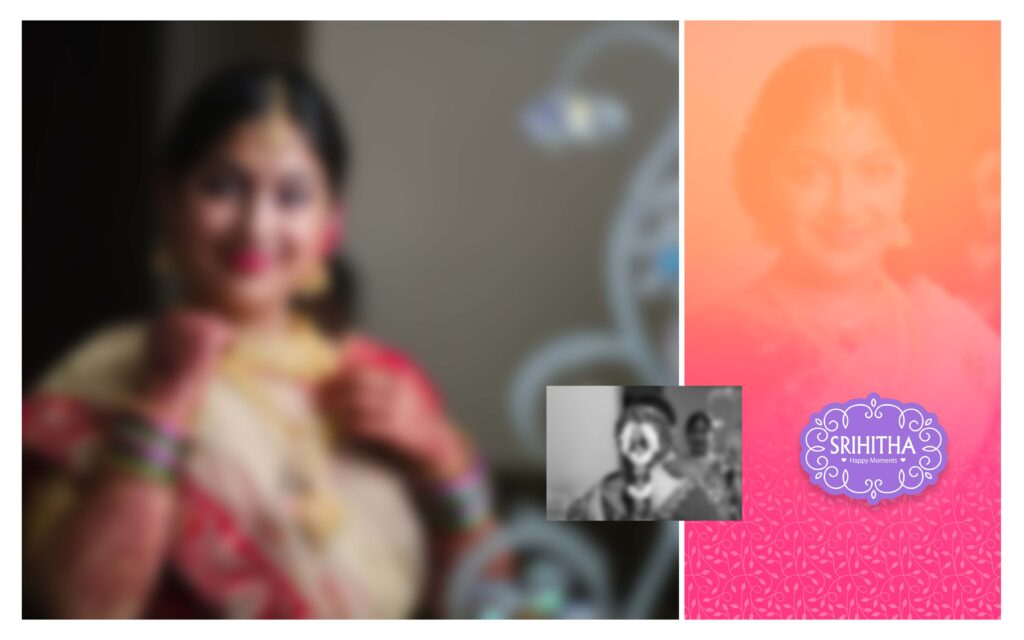#4-Half Saree Album PSD template