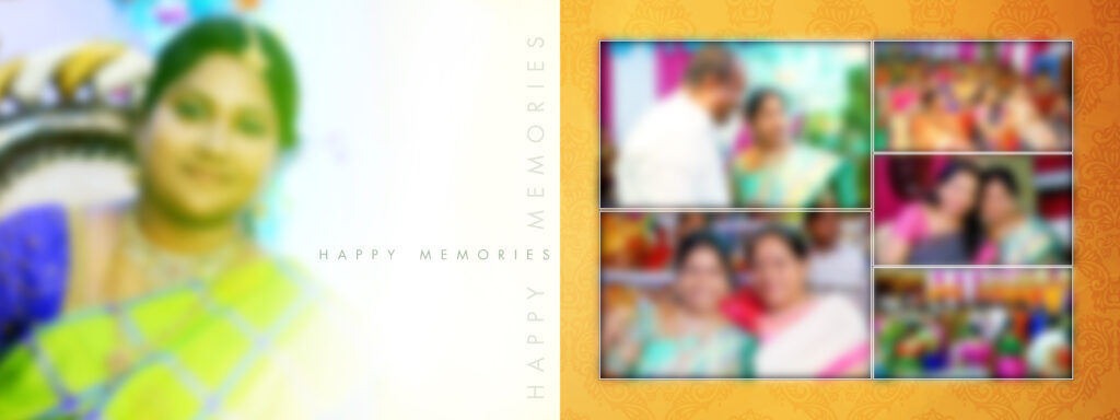 #4 – Birthday Album PSD template