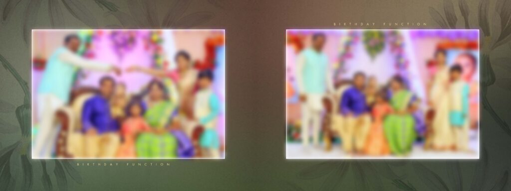 #5– Birthday Album PSD template