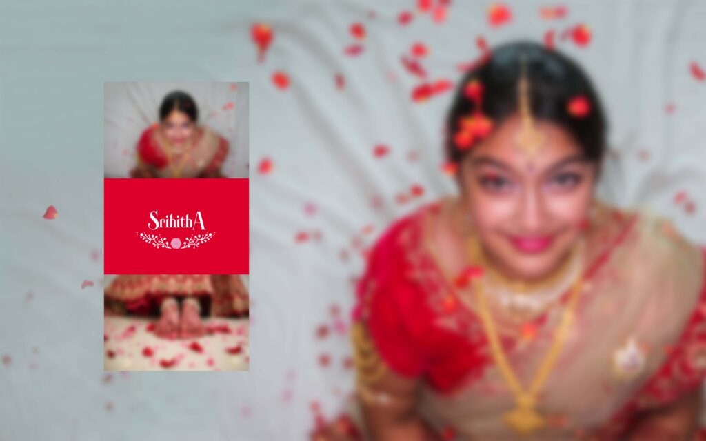 #5-Half Saree Album PSD template