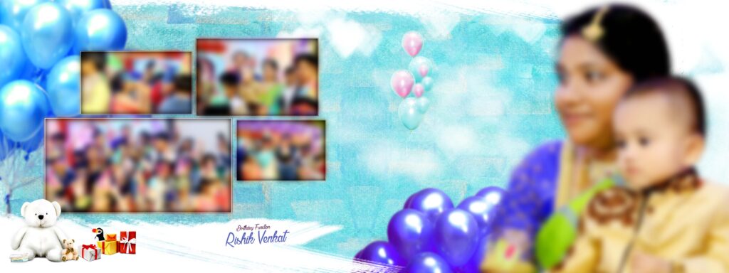 #5– Birthday Album PSD template