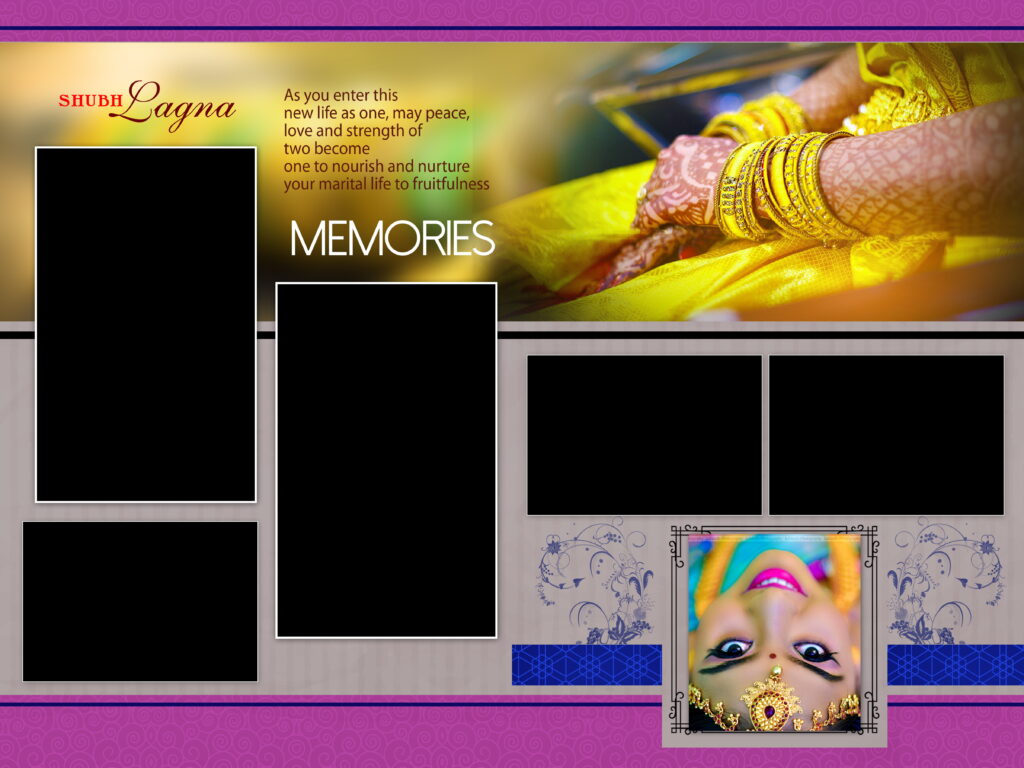 18&times;24 &ndash; INDIAN WEDDING ALBUM PSD TEMPLATE 2022 &ndash; #2