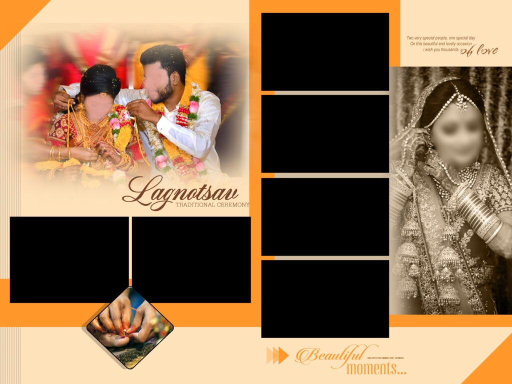 18&times;24 &ndash; INDIAN WEDDING ALBUM PSD TEMPLATE 2022 &ndash; #2