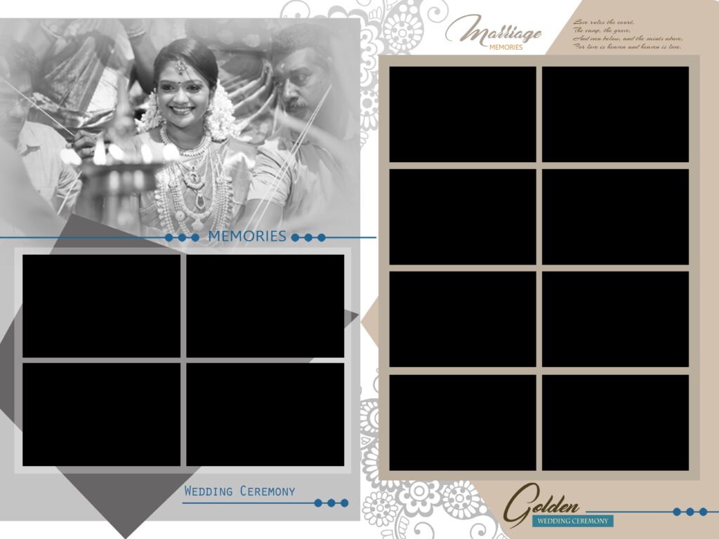 18&times;24 &ndash; INDIAN WEDDING ALBUM PSD TEMPLATE 2022 &ndash; #2