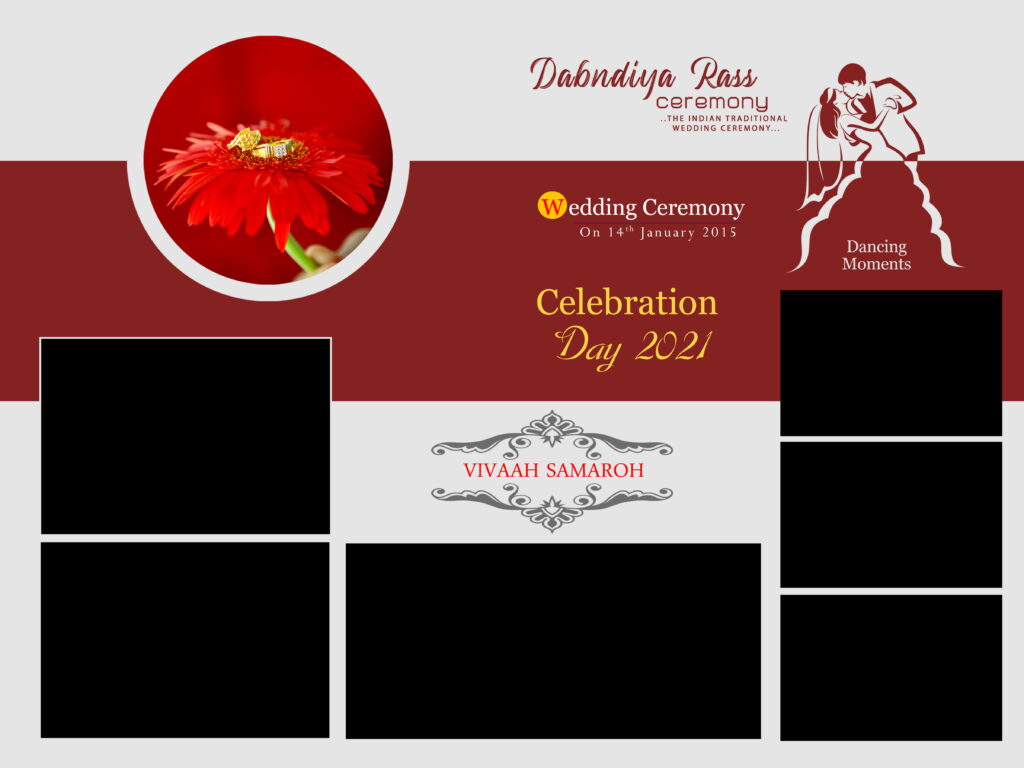 18&times;24 &ndash; INDIAN WEDDING ALBUM PSD TEMPLATE 2022 &ndash; #2