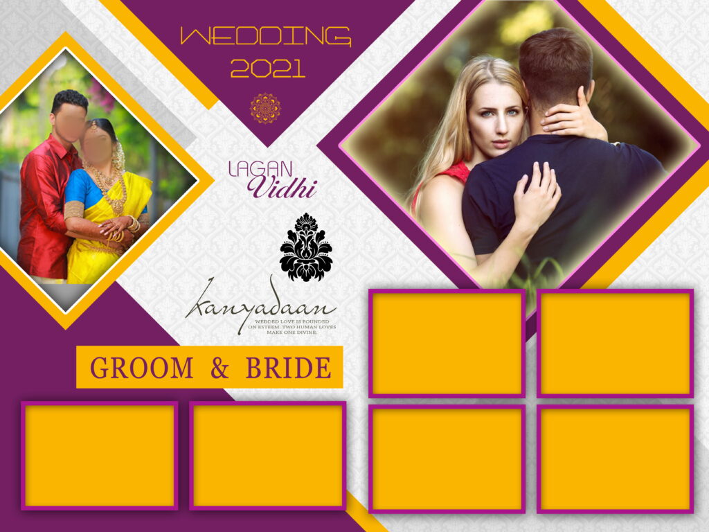 18&times;24 &ndash; INDIAN WEDDING ALBUM PSD TEMPLATE 2022 &ndash; #2