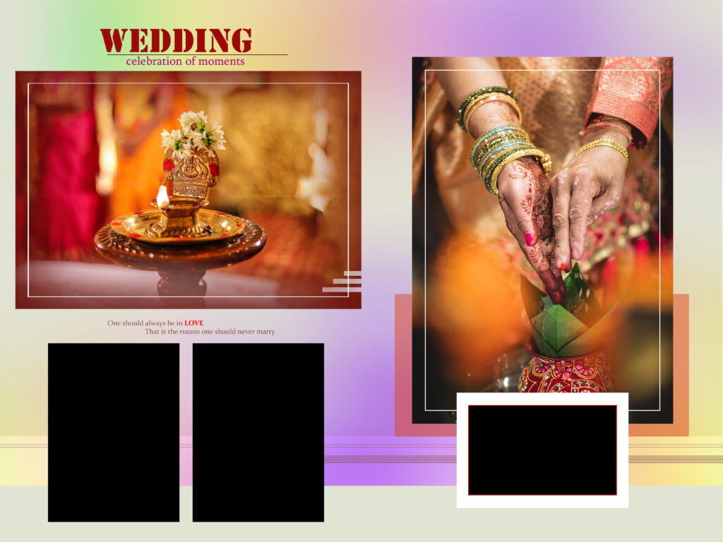 18&times;24 &ndash; INDIAN WEDDING ALBUM PSD TEMPLATE 2022 &ndash; #2