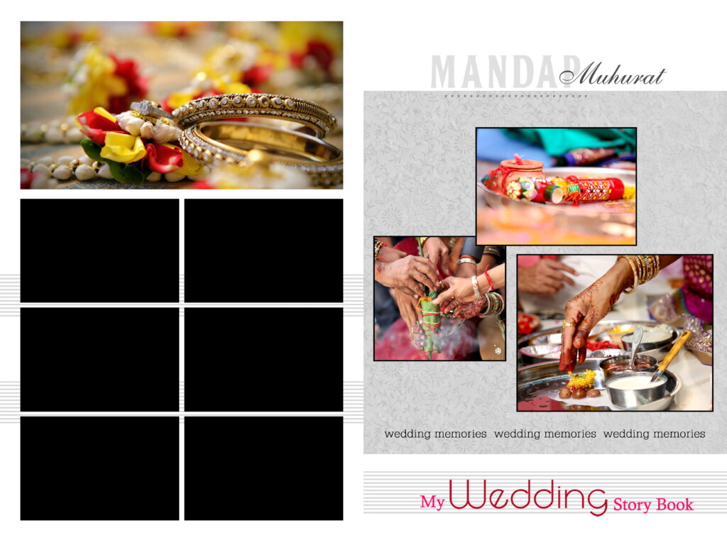 18×24 – INDIAN WEDDING ALBUM PSD TEMPLATE 2022 – #3