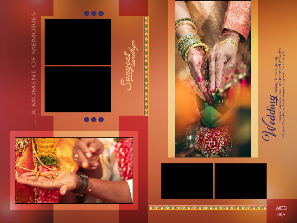 18×24 – INDIAN WEDDING ALBUM PSD TEMPLATE 2022 – #3