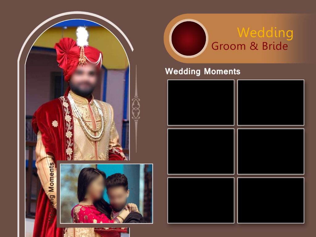 18×24 – INDIAN WEDDING ALBUM PSD TEMPLATE 2022 – #3