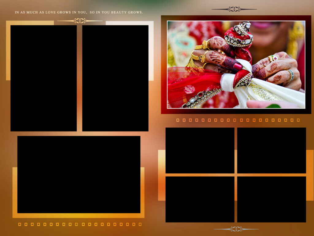 18×24 – INDIAN WEDDING ALBUM PSD TEMPLATE 2022 – #3