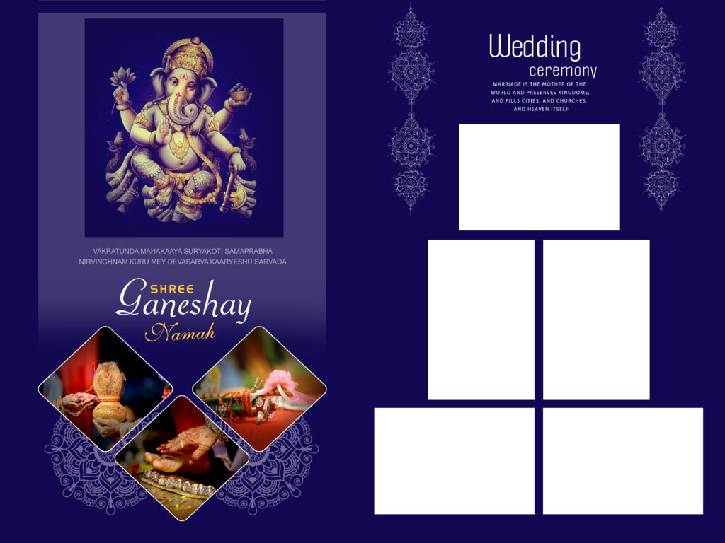 18×24 – INDIAN WEDDING ALBUM PSD TEMPLATE 2022 – #3