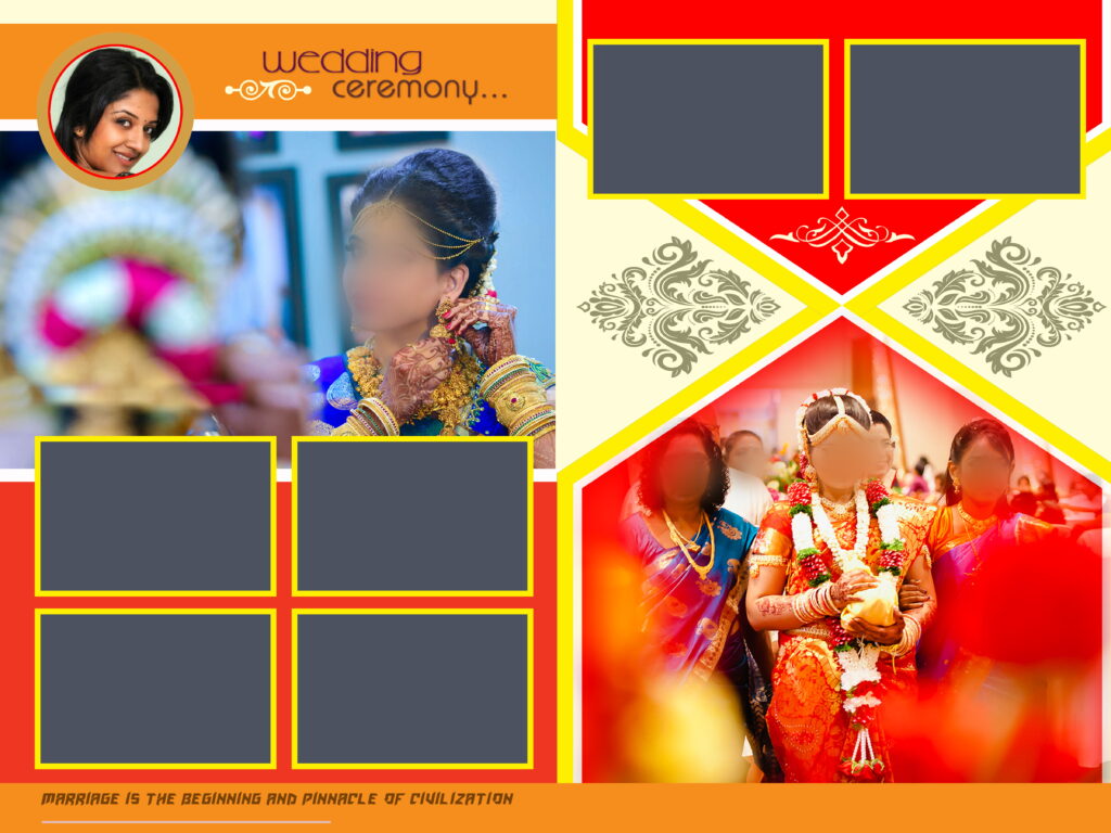 18×24 – INDIAN WEDDING ALBUM PSD TEMPLATE 2022 – #3
