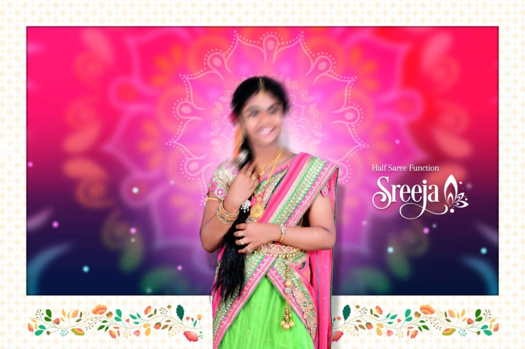 3 Full Album - Half Saree Album Pack - 12x36