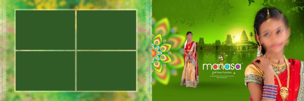3 Full Album - Half Saree Album Pack - 12x36