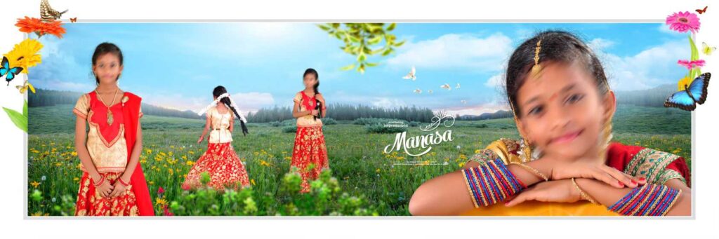 3 Full Album - Half Saree Album Pack - 12x36