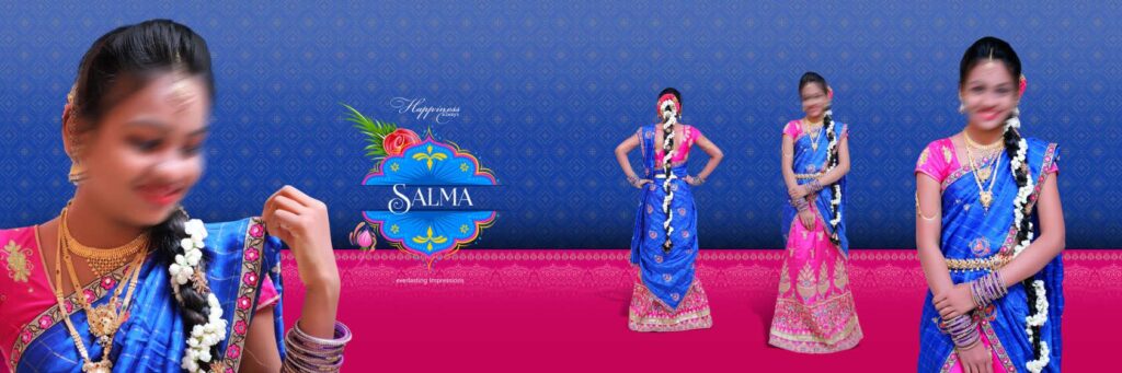3 Full Album - Half Saree Album Pack - 12x36