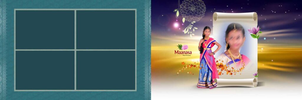 3 Full Album - Half Saree Album Pack - 12x36
