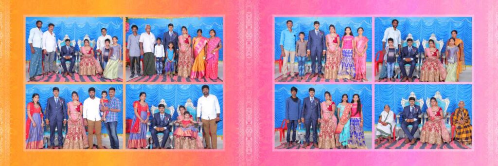 3 Full Album - Half Saree Album Pack - 12x36