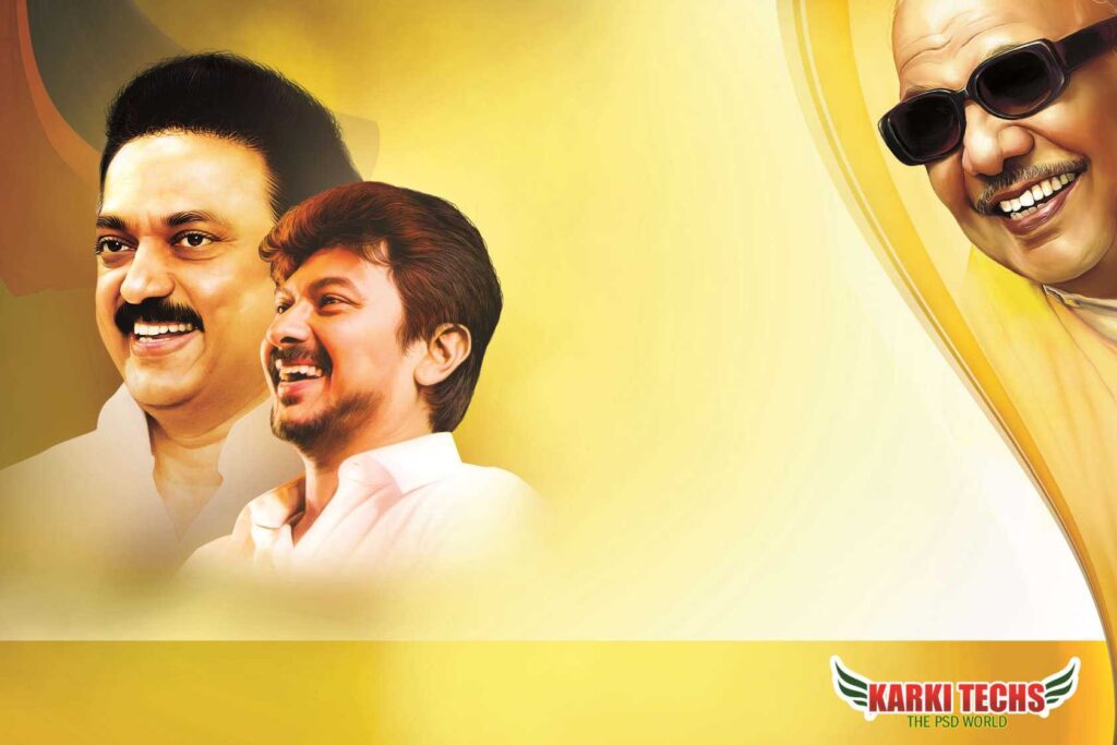 2022-PREMIUM STALIN DMK BANNER PSD DOWNLOAD KARKITECHS.COM EXCLUSIVE