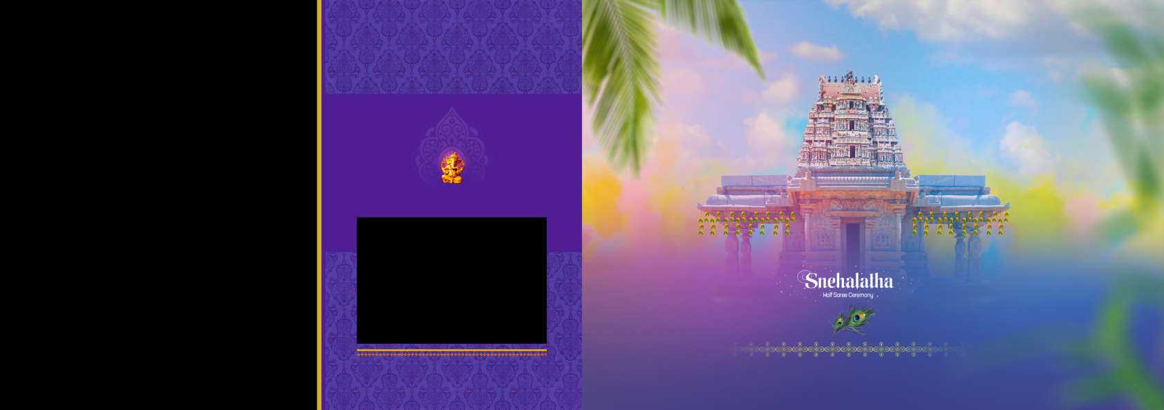 3 Full Album - Half Saree Album Pack - 12x36