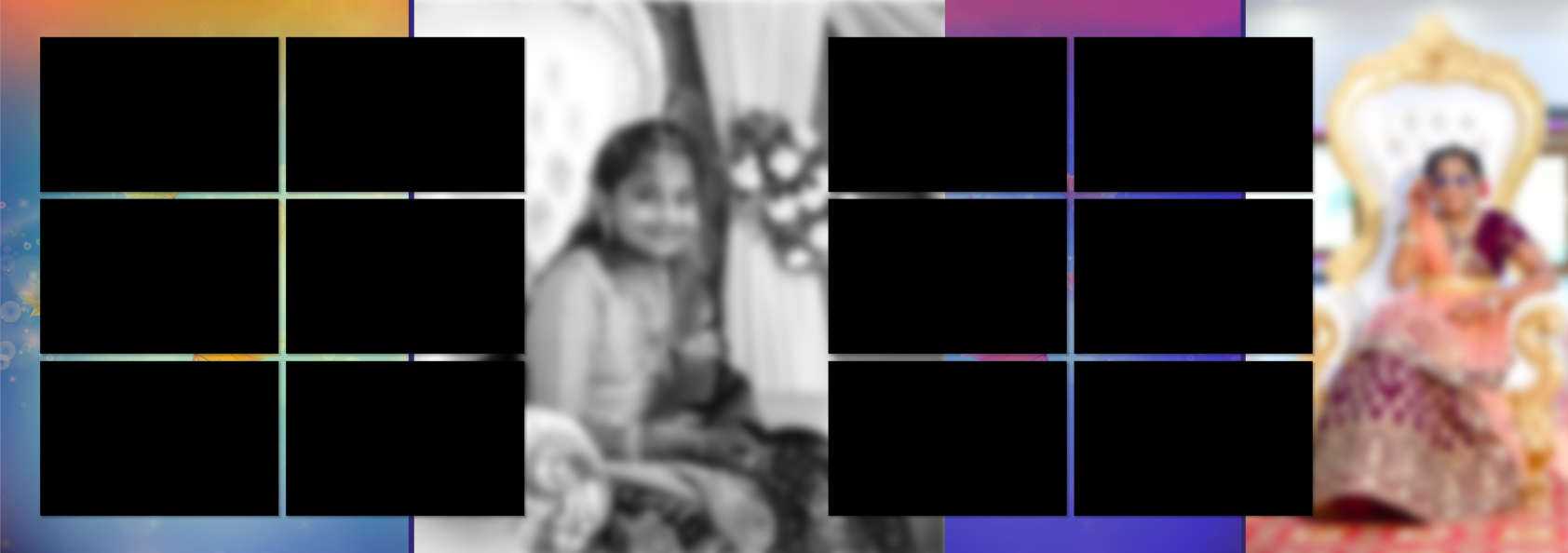 3 Full Album - Half Saree Album Pack - 12x36