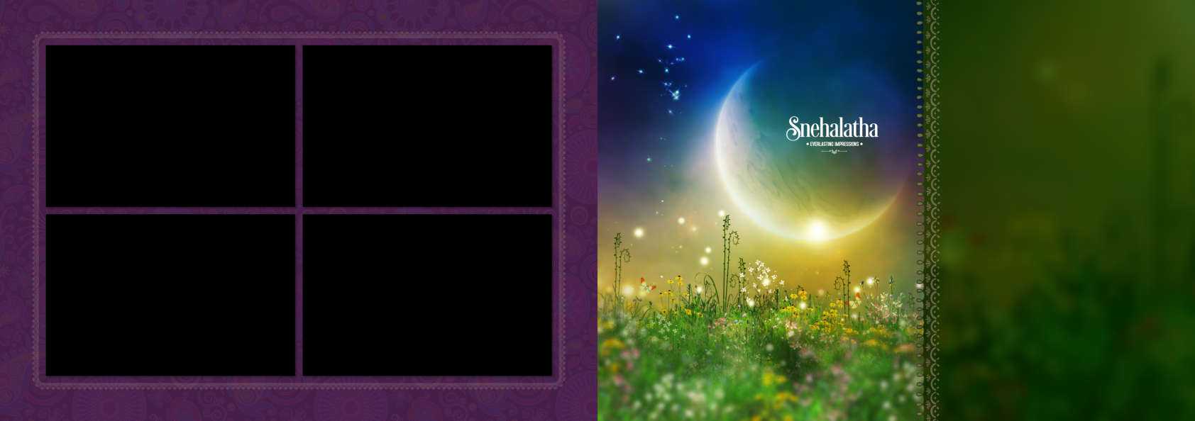 3 Full Album - Half Saree Album Pack - 12x36