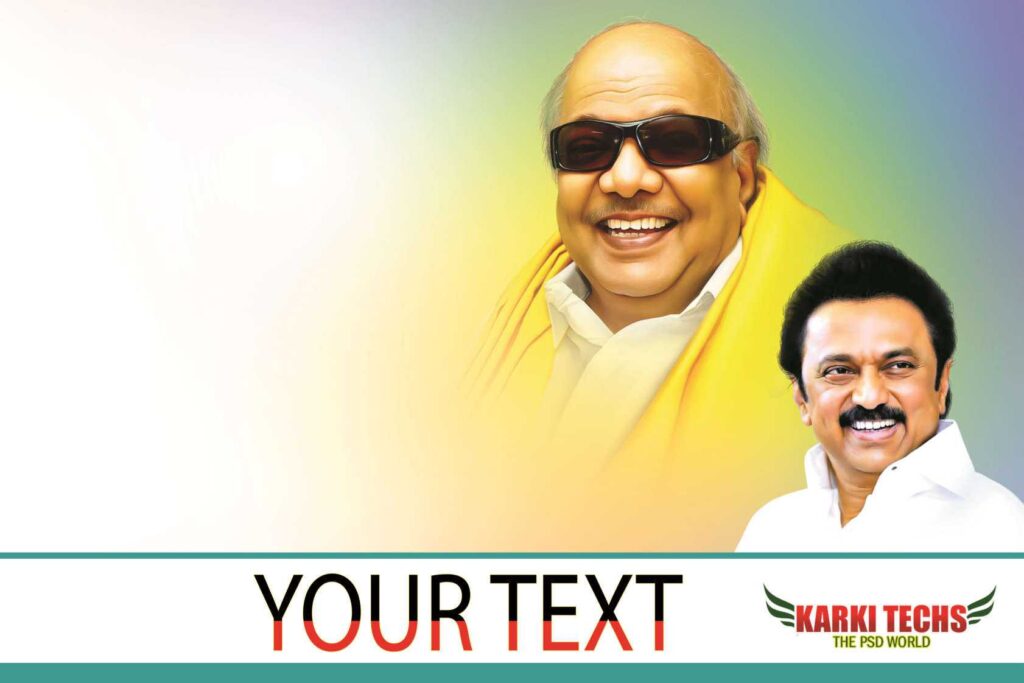 2022-PREMIUM STALIN DMK BANNER PSD DOWNLOAD KARKITECHS.COM EXCLUSIVE