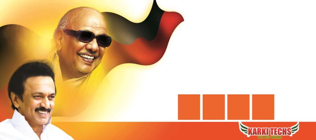 2022-PREMIUM STALIN DMK BANNER PSD DOWNLOAD KARKITECHS.COM EXCLUSIVE