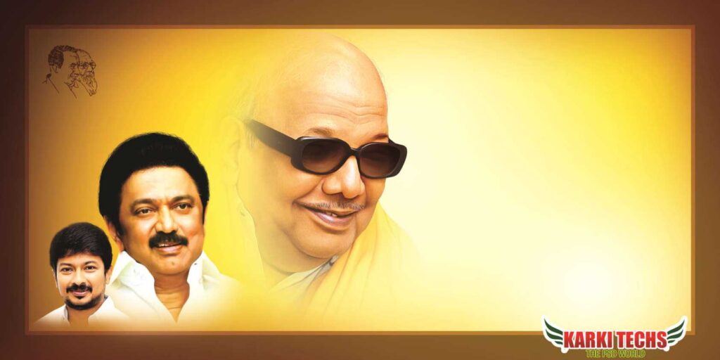 2022-PREMIUM STALIN DMK BANNER PSD DOWNLOAD KARKITECHS.COM EXCLUSIVE