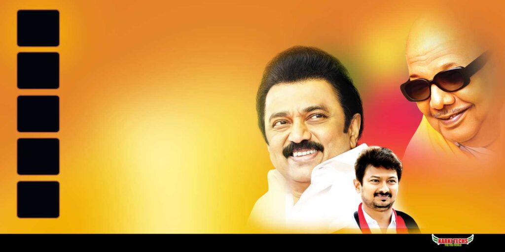 2022-PREMIUM STALIN DMK BANNER PSD DOWNLOAD KARKITECHS.COM EXCLUSIVE