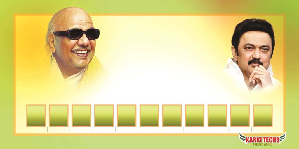 2022-PREMIUM STALIN DMK BANNER PSD DOWNLOAD KARKITECHS.COM EXCLUSIVE