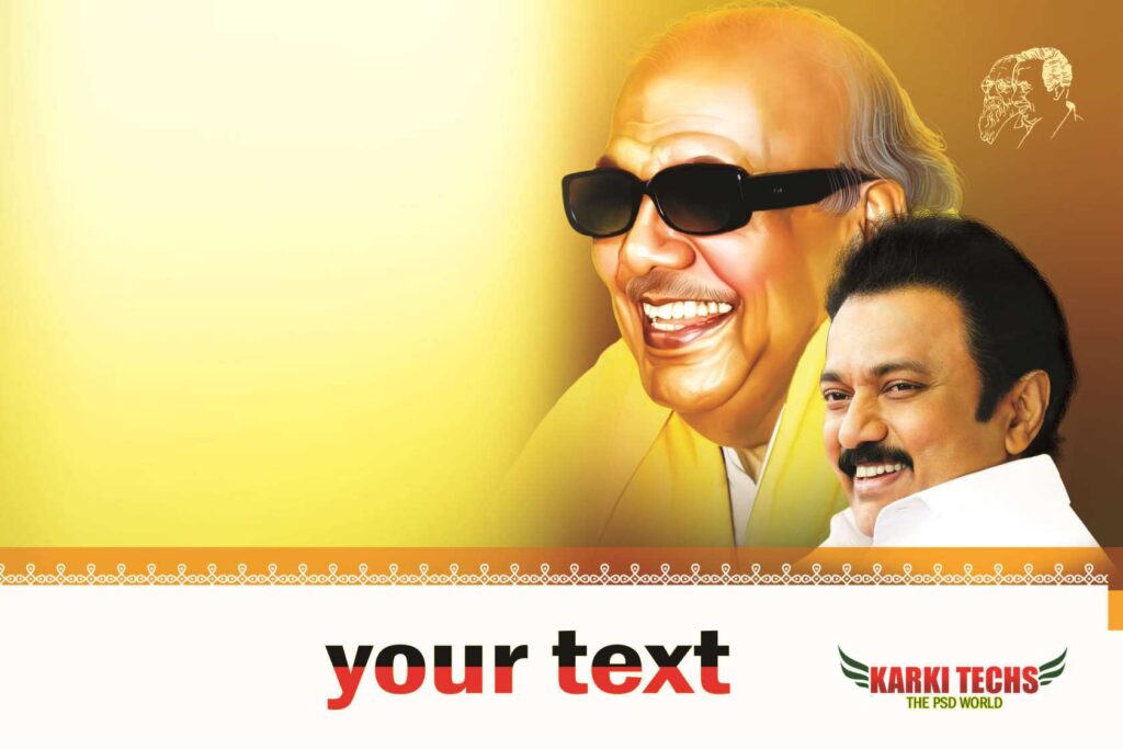 2022-PREMIUM STALIN DMK BANNER PSD DOWNLOAD KARKITECHS.COM EXCLUSIVE