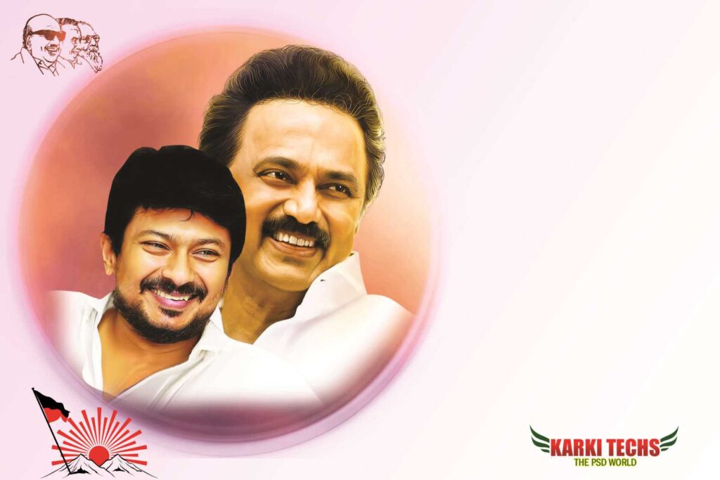 2022-PREMIUM STALIN DMK BANNER PSD DOWNLOAD KARKITECHS.COM EXCLUSIVE