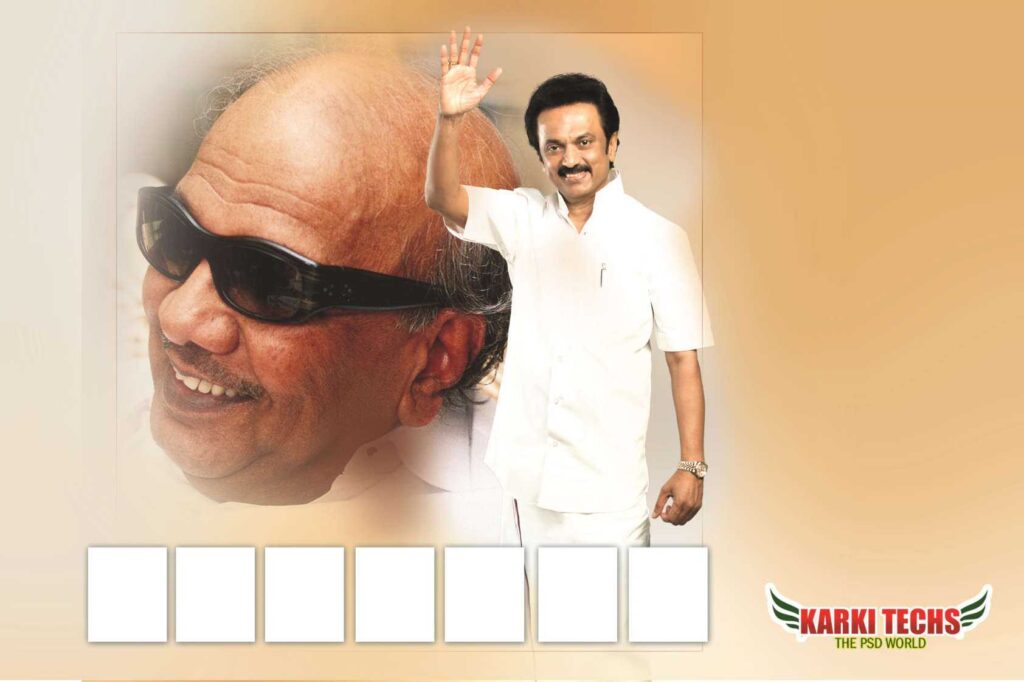 2022-PREMIUM STALIN DMK BANNER PSD DOWNLOAD KARKITECHS.COM EXCLUSIVE