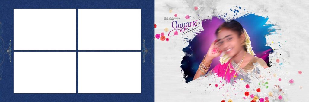 3 Full Album - Half Saree Album Pack - 12x36