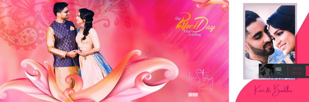 12X36 - LATEST INDIAN WEDDING ALBUM PSD FREE TEMPLATE 2022