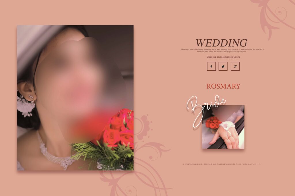 #1- INDIAN WEDDING ALBUM PSD TEMPLATE 2022