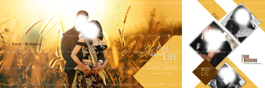 12X36 – LATEST INDIAN WEDDING ALBUM PSD TEMPLATE 2022